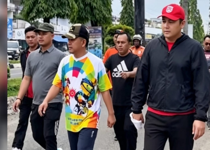 Pemkab Merangin Ajak Masyarakat Meriahkan Car Free Day di Jalur Depan Dinas Kominfo