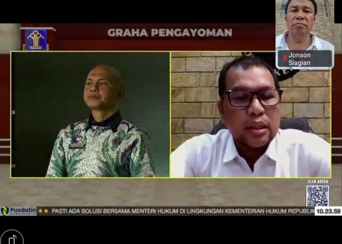 Kanwil Kemenkum Jambi ikuti “Pasti Ada Solusi” Episode 7, Menteri Hukum Tekankan Kepastian Penyelesaian