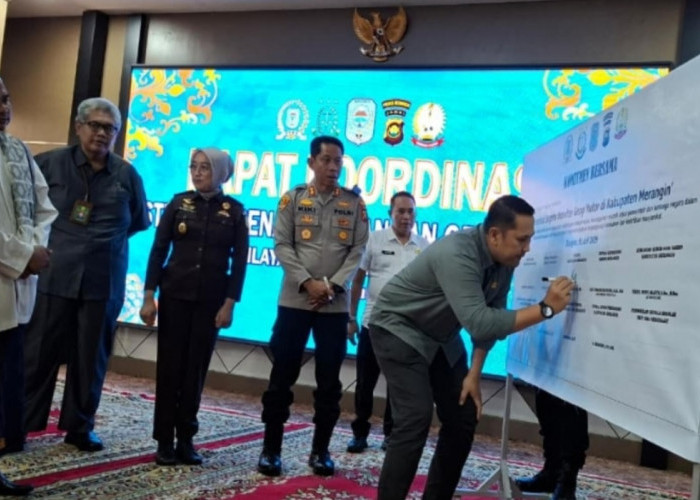 Gelar Rakor, Pemkab Merangin Langkah Cepat Antisipasi Kriminalitas Geng Motor