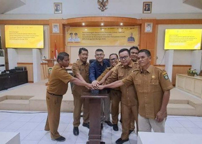 Bersama PBS, Pemkab Bungo Canangkan Program Desa Cantik