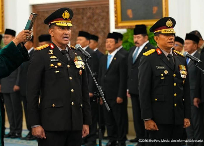 Jenderal Pol. Suyudi Ario Seto Resmi Dilantik Presiden Prabowo Sebagai Kapolri Baru