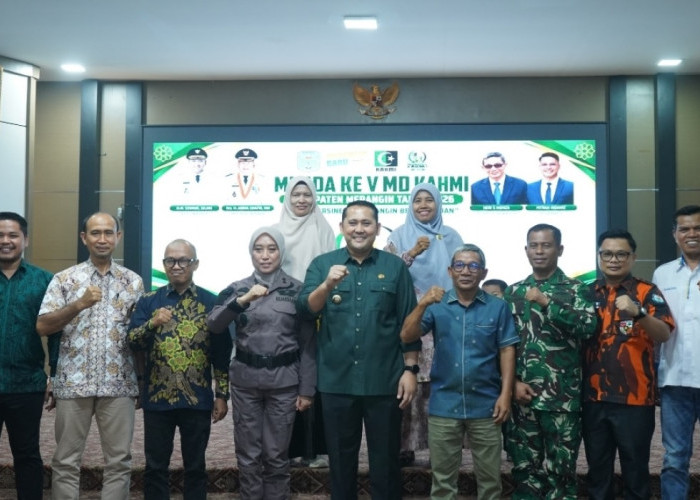 Bupati Merangin M. Syukur Tekankan Gagasan dan Disiplin saat Buka Musda V KAHMI