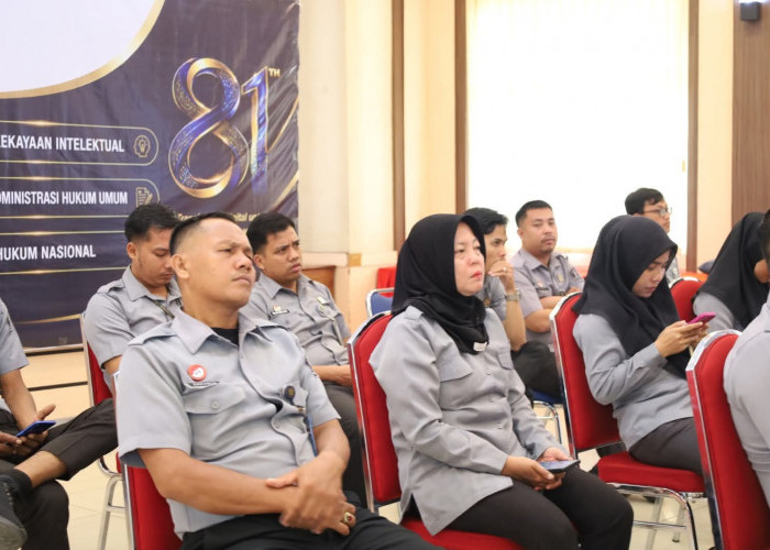 Kanwil Kemenkum Jambi ikuti Kegiatan Pemahaman Hak Kepesertaan Taspen dan BPJS Kesehatan bagi ASN