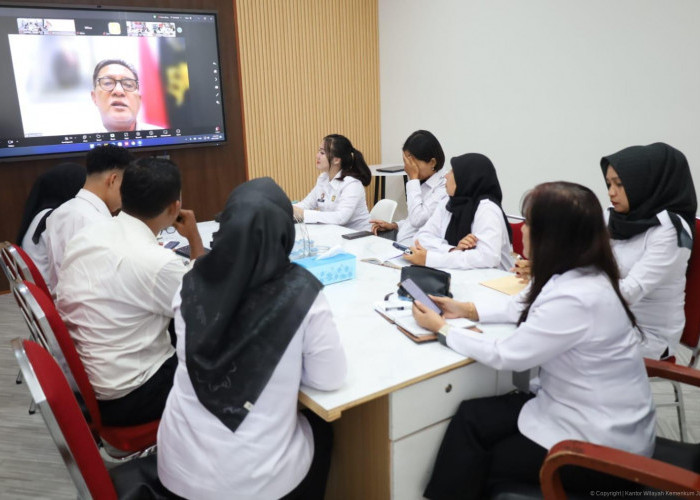 Kanwil Kemenkum Jambi Ikuti Koordinasi Penguatan Kekayaan Intelektual di Perguruan Tinggi dan Sentra KI