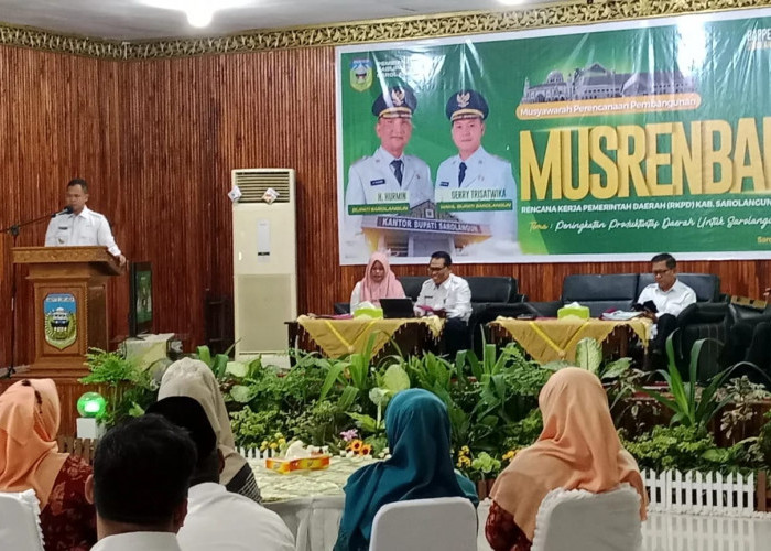 Bappeda Sarolangun Gelar Musrembang RKPD 2026