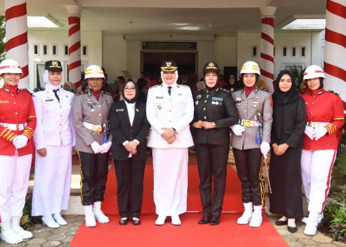 Upacara HUT RI ke-80 di Tanjabtim, Perempuan Tangguh Ambil Peran Utama