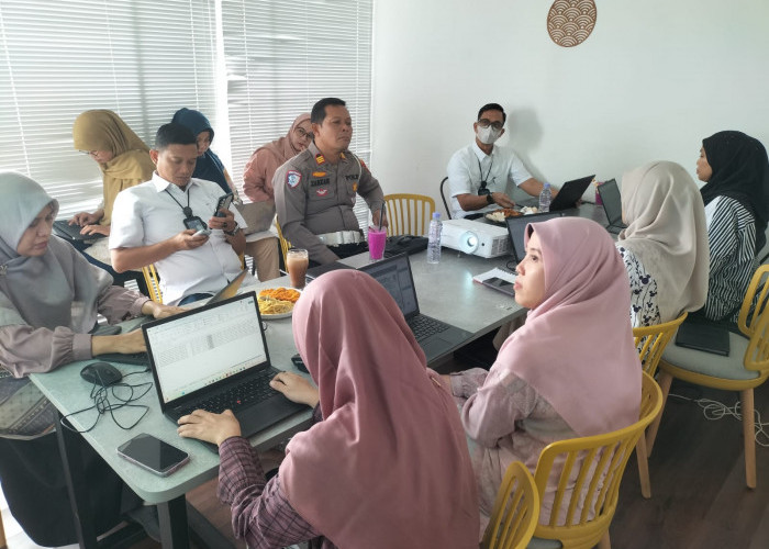 Jasa Raharja Jambi Sinergi Forum Komunikasi Lalu Lintas Kecamatan Jelutung Bersama BPJS Kesehatan & Satlantas