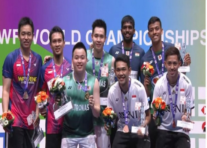 Kalah dari Ganda Malaysia, The Daddies Gagal Juara di Kejuaraan Dunia BWF 2022