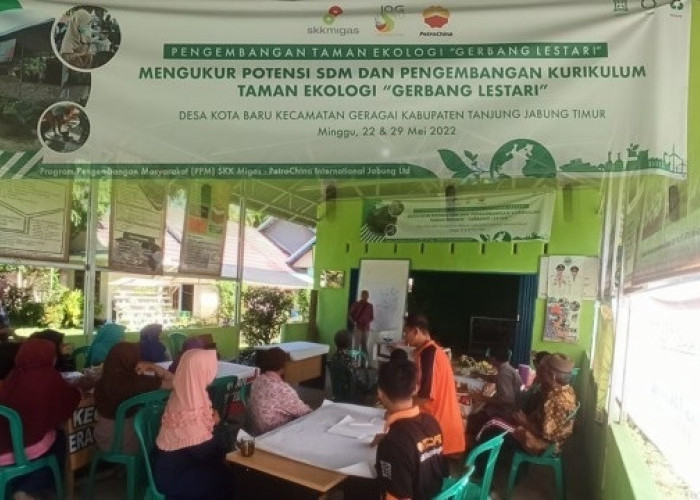 PetroChina Gelar Pelatihan Pengembangan Taman Ekologi di Tanjung Jabung Timur