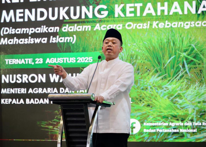 Sampaikan Orasi Kebangsaan di Rakor Regional KAHMI, Menteri Nusron: Penting Mengambil Keputusan secara Adil