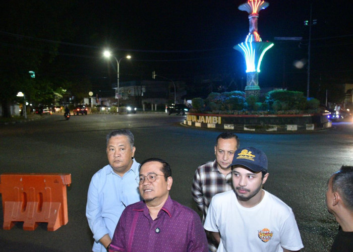 Wali Kota Jambi Luncurkan Tugu Lampu Hias sebagai Titik Pemantik Wisata dan Ekonomi Kreatif Baru Kota Jambi
