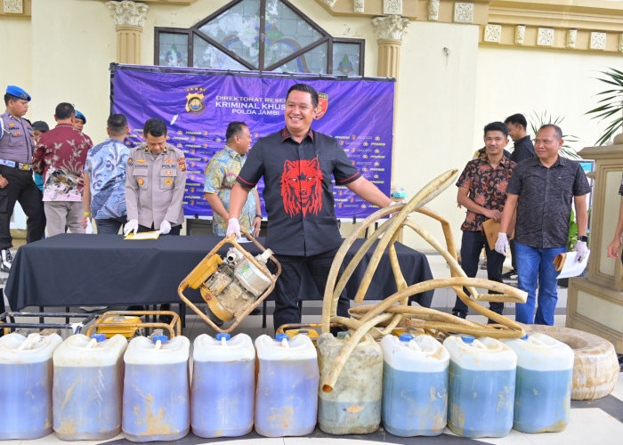 Dua Pekerja Ilegal Drilling Ditangkap Polda Jambi 