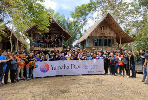 Semarak Yamaha Day, Komunitas Bikers Jambi Tumpah Ruah di Pojok Kopi Dusun