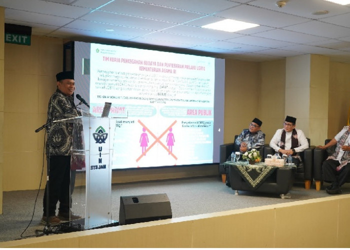 Hadir di UIN STS Jambi, Wamenag Tekankan Penguatan Kajian Akademik dan Nilai Keislaman Bagi ASN
