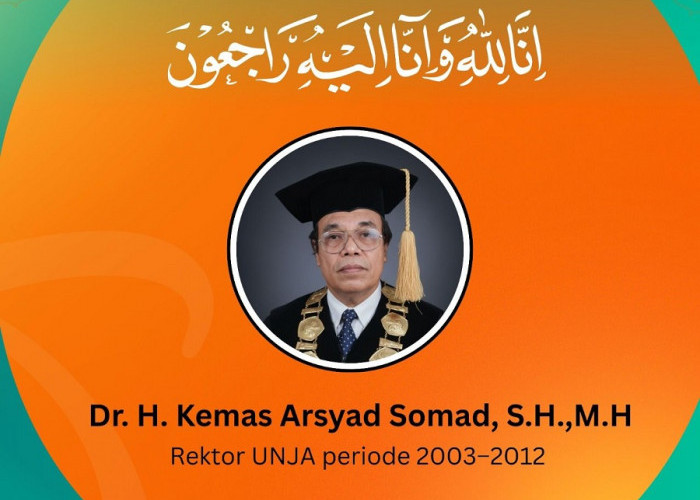 UNJA Berduka, Mantan Rektor Dua Periode Kemas Arsyad Somad Tutup Usia