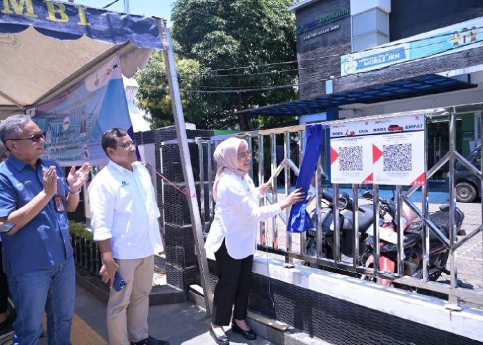 Perluas Layanan Digital, Kota Jambi Luncurkan Parkir Sistem QRIS