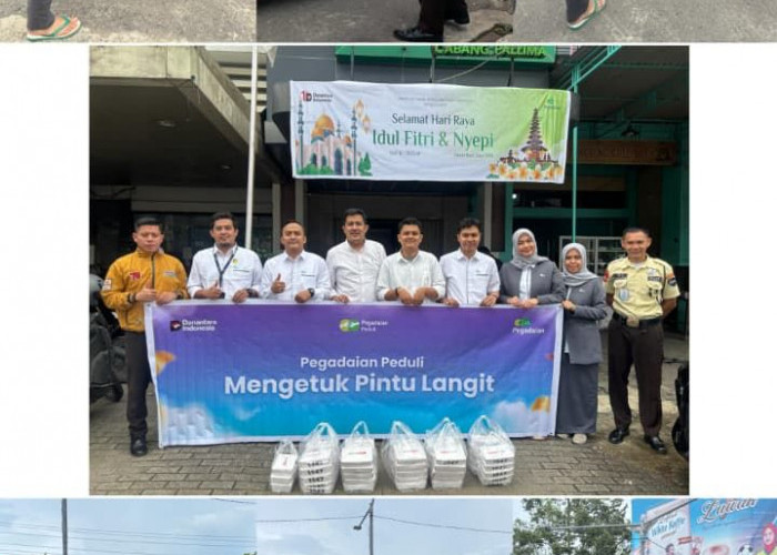 Pegadaian Kanwil III Sumbagsel Gulirkan Program Mengetuk Pintu Langit, Salurkan Ratusan Paket Bantuan di Jambi