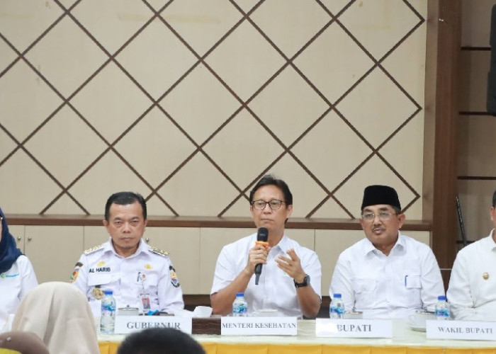 Bupati Anwar Sadat Sambut dan Apresiasi Kunjungan Menteri Kesehatan dan Gubernur Jambi ke RSUD KH Daud Arif
