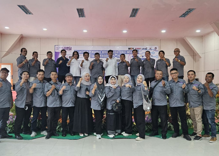 Pelantikan Pengurus SMSI Kerinci–Sungai Penuh Periode 2025–2028 Berlangsung Sukses