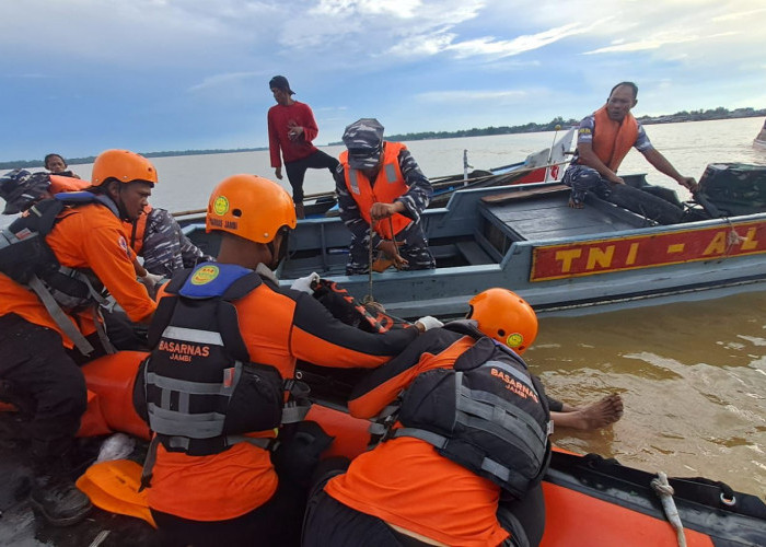 2 Hari Melakukan Pencarian, Korban Tenggelam di Teluk Majelis Tanjabtim Ditemukan