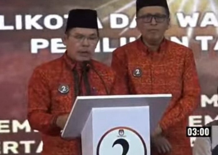 AZ-FER Menguasai Panggung Debat Cawako-Cawawako Sungai Penuh 2024