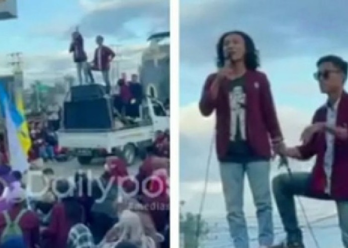 Demo Kenaikan BBM, Viral Mahasiswa Gorontalo Lontarkan Kata Tak Pantas ke Presiden Jokowi