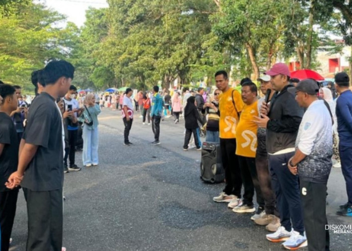 Wakili Jambi ke Minangkabau Cup, Bupati M. Syukur Lepas Kontingen Basket Merangin