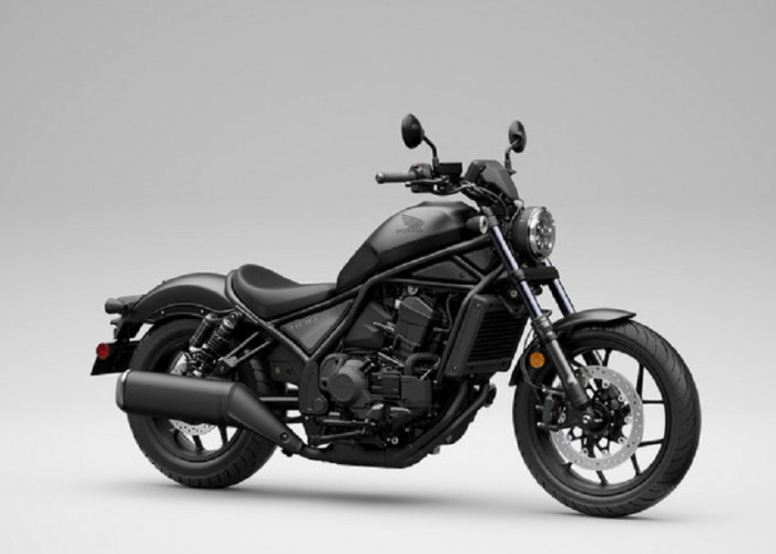 New Rebel 1100 Tampil Lebih Premium Lewat Pilihan Warna Baru Matte Beta Silver Metallic