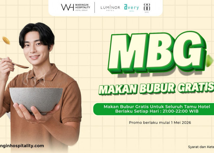 Luminor Hotel Jambi Hadirkan Program “MBG – Makan Bubur Gratis” untuk Tamu Hotel