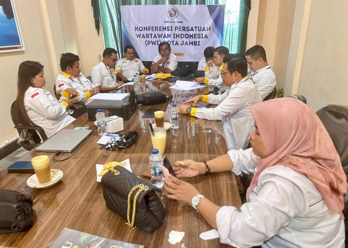 Irwansyah Kembali Pimpin PWI Kota Jambi