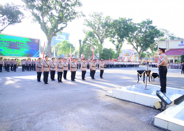 Kapolda Jambi Pimpin Sertijab Sejumlah PJU dan Kapolres, Kombes Pol. Ananto Herlambang Resmi Jabat Kapolresta 