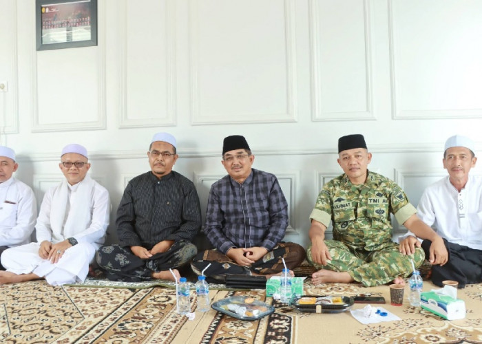 40 Hari Wafatnya KH. Hasan Basri, Bupati Anwar Sadat: Kami Kehilangan Guru dan Penasihat