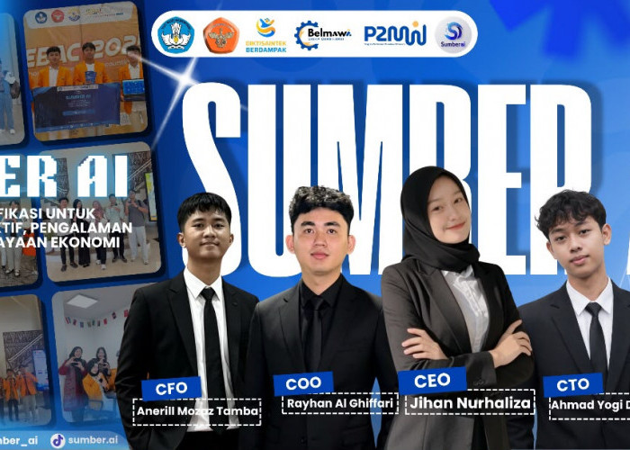 Startup Mahasiswa Universitas Jambi 'Sumber AI' Kembali Lolos Pendanaan Nasional P2MW 2026