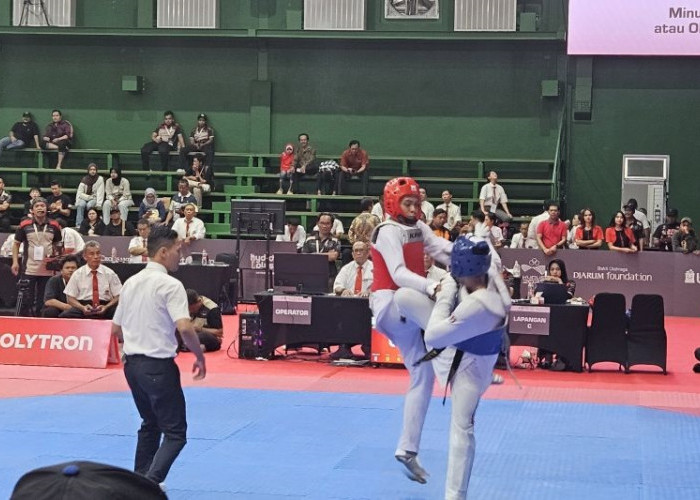 Tanding di Kudus, Taekwondoin Jambi Raih Perak PON Bela Diri