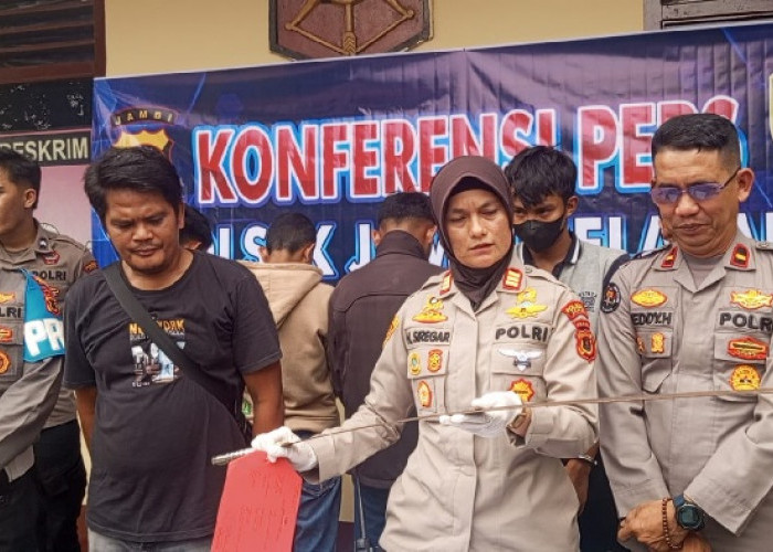 Polsek Jambi Selatan Tindak Pelaku Tawuran Remaja, Satu Terancam Hukuman