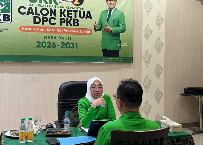 40 Calon Ketua DPC PKB Jambi Jalani UKK, Elpisina Sebut Keputusan Ada di DPP 