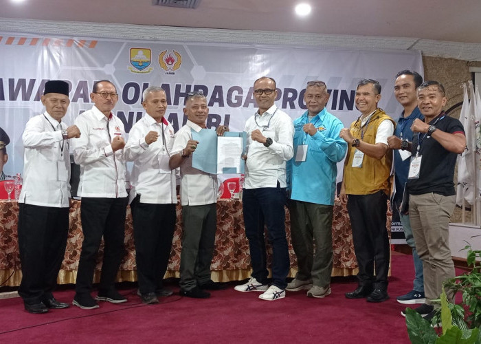 Musorprov KONI Jambi Dimulai, Lima Pimpinan Sidang Terpilih Lewat Voting