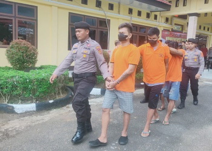 4 Orang Penyalahguna Narkoba Dibekuk Polres Tanjabtim