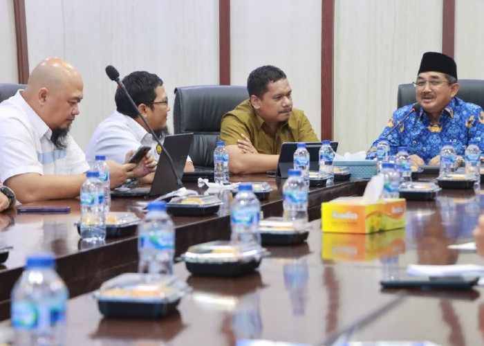 Bupati Anwar Sadat Pimpin Rakor Pembangunan Jargas Rumah Tangga di Tanjab Barat