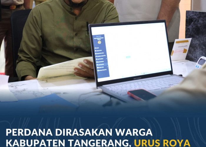 Perdana Dirasakan Warga Kabupaten Tangerang, Urus Roya dan Waris Selesai dalam Lima Menit