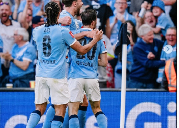 Manchester City Melaju ke Final Piala FA Usai Tumbangkan Southampton 2-1