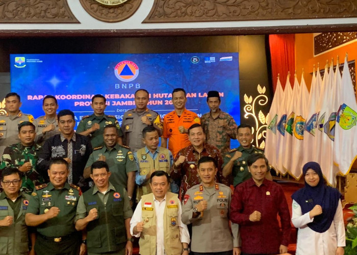 Rapat Bersama BNPB, Edi Purwanto: Soal Karhutla Bukan Lagi Masalah Daerah Tapi Urusan Negara.