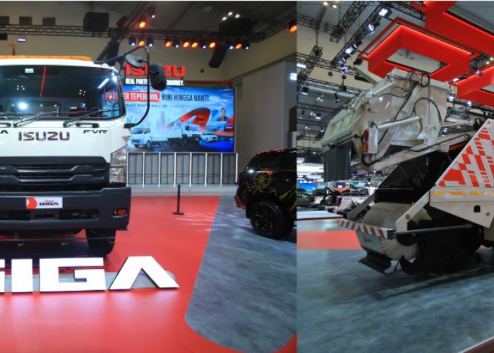 Isuzu GIGA FVR Road Sweeper Hadir Dukung Layanan Kebersihan dan Keberlanjutan Perkotaan