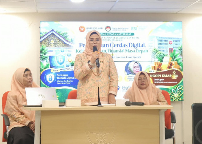 Seminar DWP FEB UNJA, Tingkatkan Literasi Digital dan Keuangan Keluarga