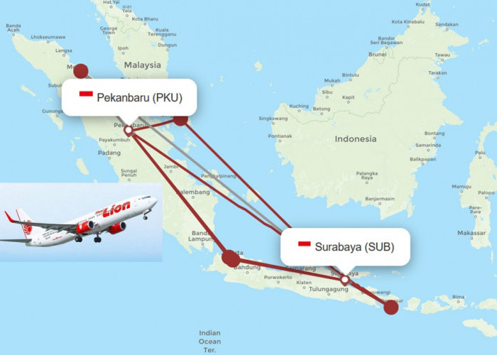 Orang Riau Bisa ke Surabaya 4 Jam Sampai Tanpa Transit Tanpa Ribet Mulai 12 Januari
