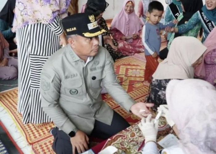 Wabup Nazar Efendi Tinjau Program Dokter Masuk Dusun, Pastikan Pelayanan Kesehatan Tepat Sasaran