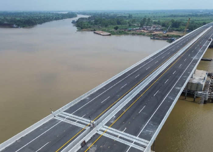 Tol Palembang–Betung Ditargetkan Beroperasi Akhir Tahun, Jembatan Musi V Kantongi Sertifikat Laik Fungsi