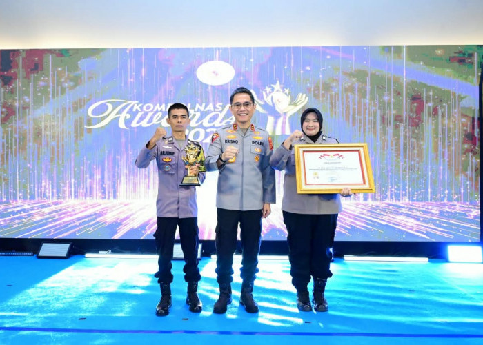 Dua Personel Polda Jambi Raih Kompolnas Awards 2026 Kategori Peace