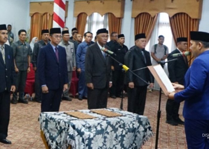 Bupati Merangin M. Syukur Lantik 8 Pejabat Eselon II, Berikut Nama-Namanya