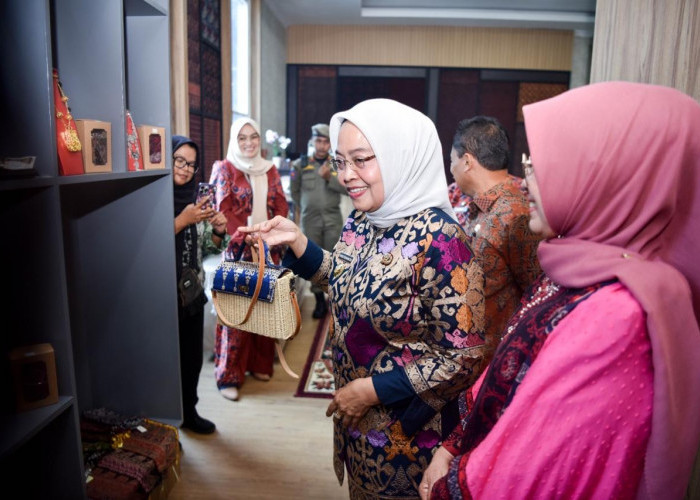 Pamerkan Potensi Daerah di Kantor Wali Kota, Pj Wali Kota Resmikan Galeri Siginjai 